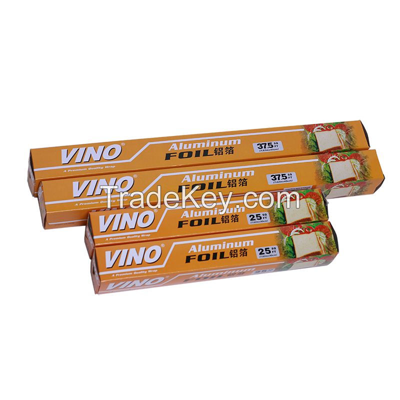 15 Meter X 30 cm X 12 mic Aluminum Foil Small Roll Manufacturer, OEM aluminum supplier