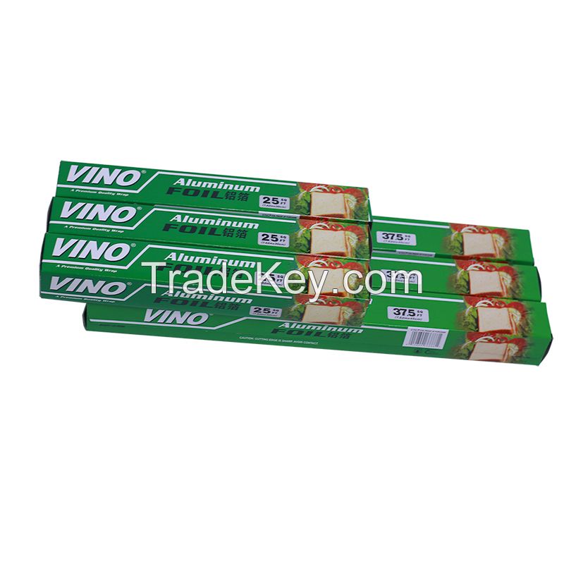 15 Meter X 30 cm X 12 mic Aluminum Foil Small Roll Manufacturer, OEM aluminum supplier