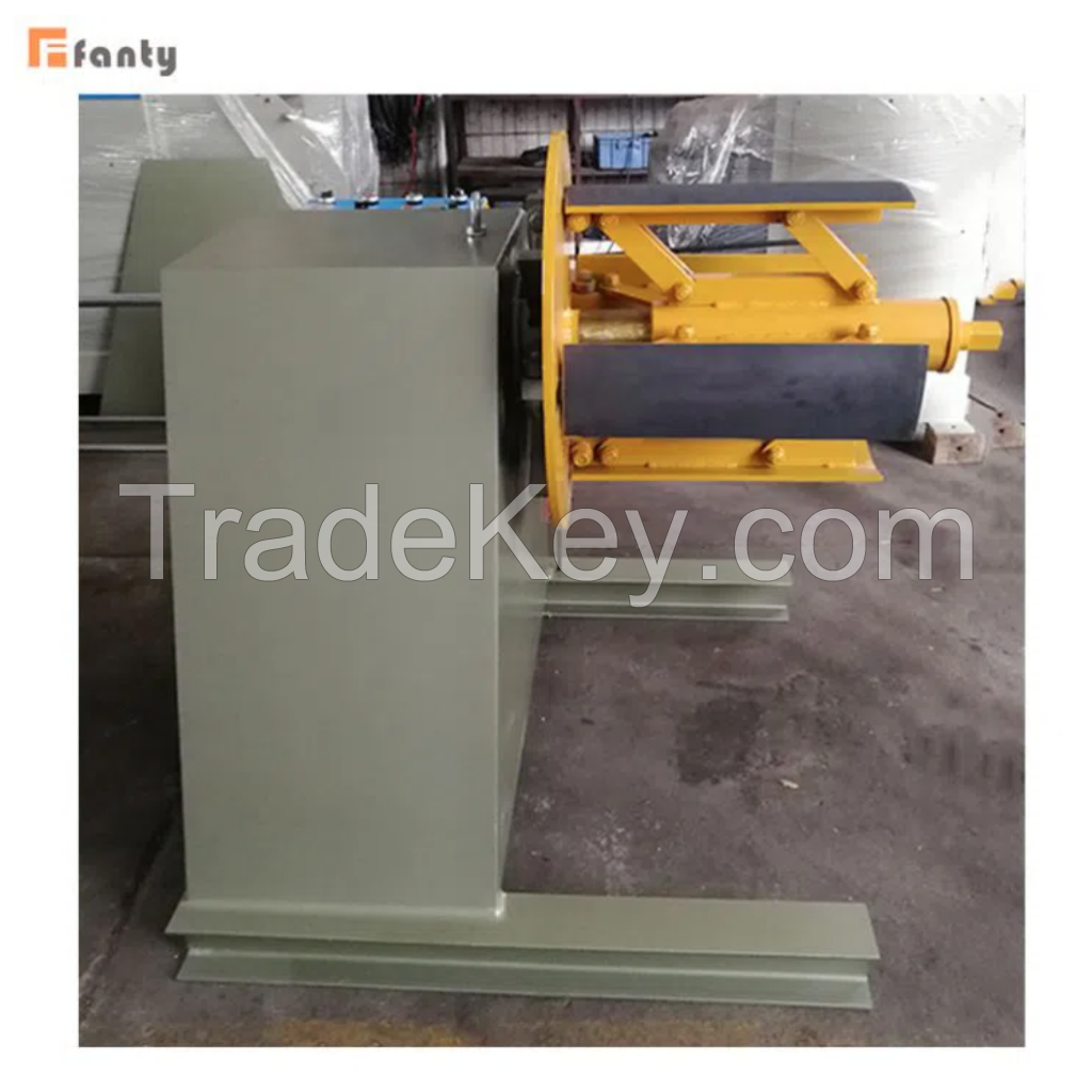 Manual Coil Decoiler For Sheet Metal Steel