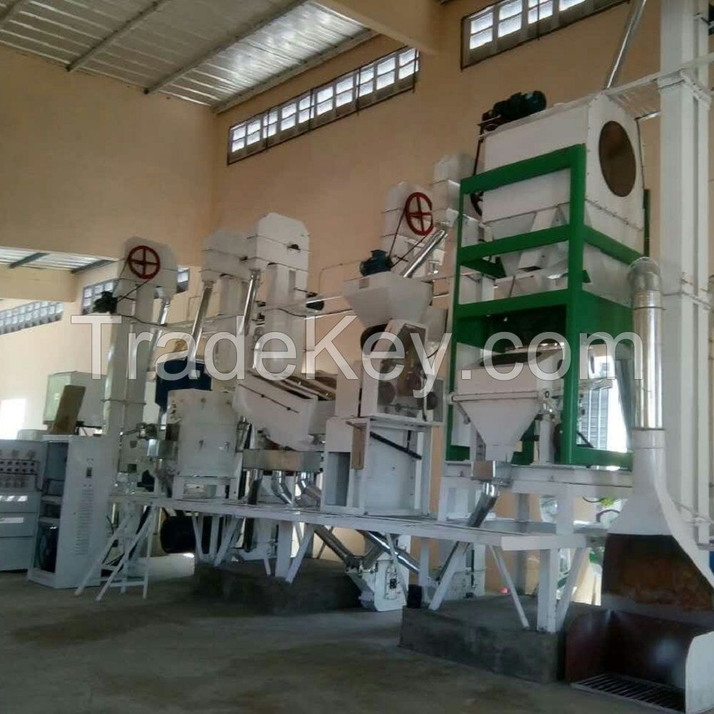 30-40t/day Small Rice Milling Line