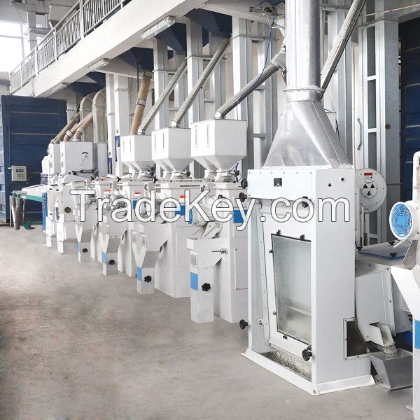 120T/D Modern Rice Processing Line