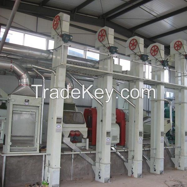 40-50 ton/day Complete Rice Mill Plant