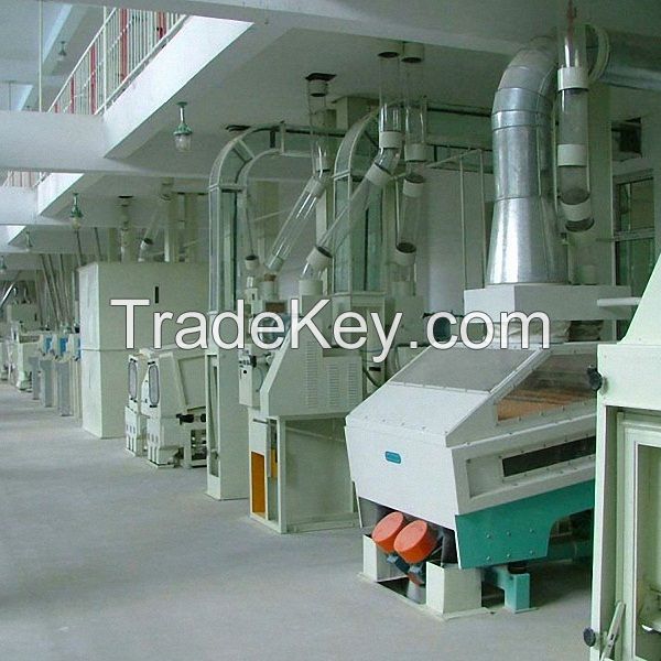 100 t/day Fully Automatic Rice Mill Plant