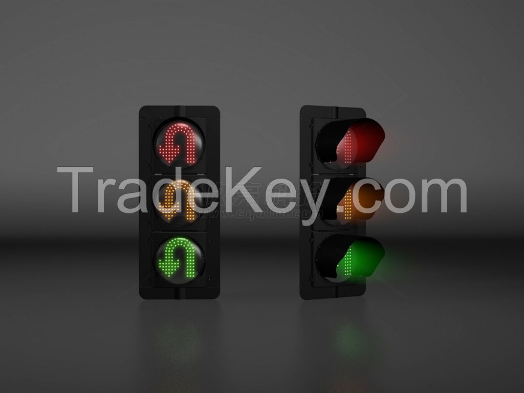 300mm U-turn Traffic Light