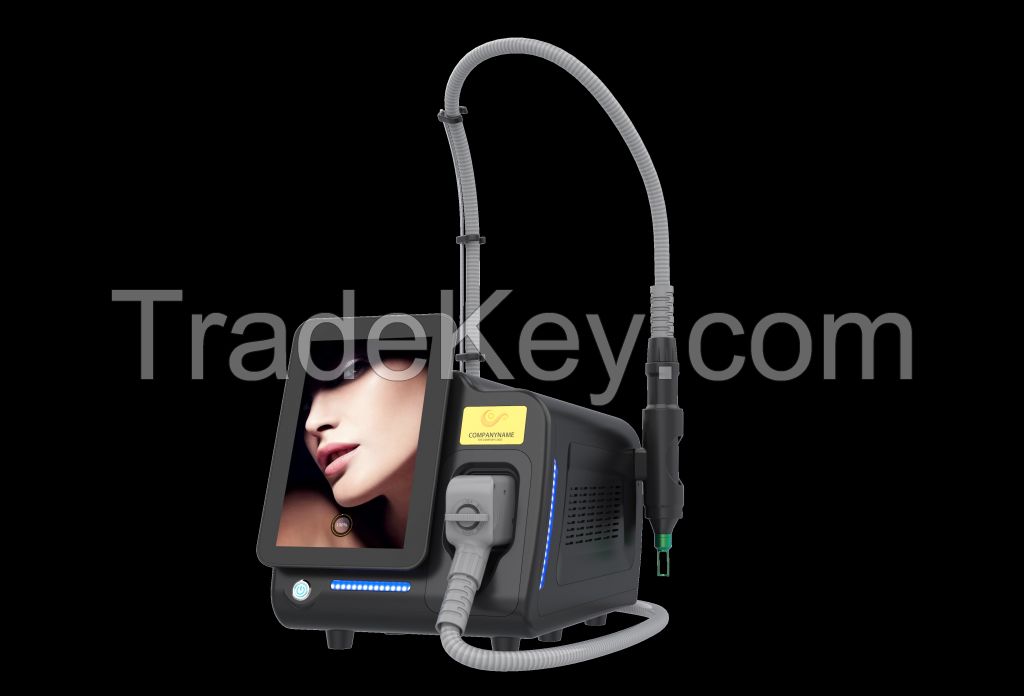 Good Price SANHE Q Switch Nd Yag Laser 1064Nm 532Nm Machine For Tattoo Removal Skin Whitening