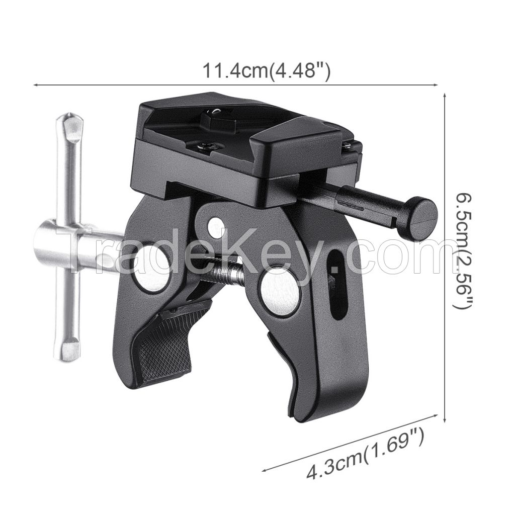 Fomito V-Mount V-Lock Battery Clamp Quick Release Plate for Sony BP Battery