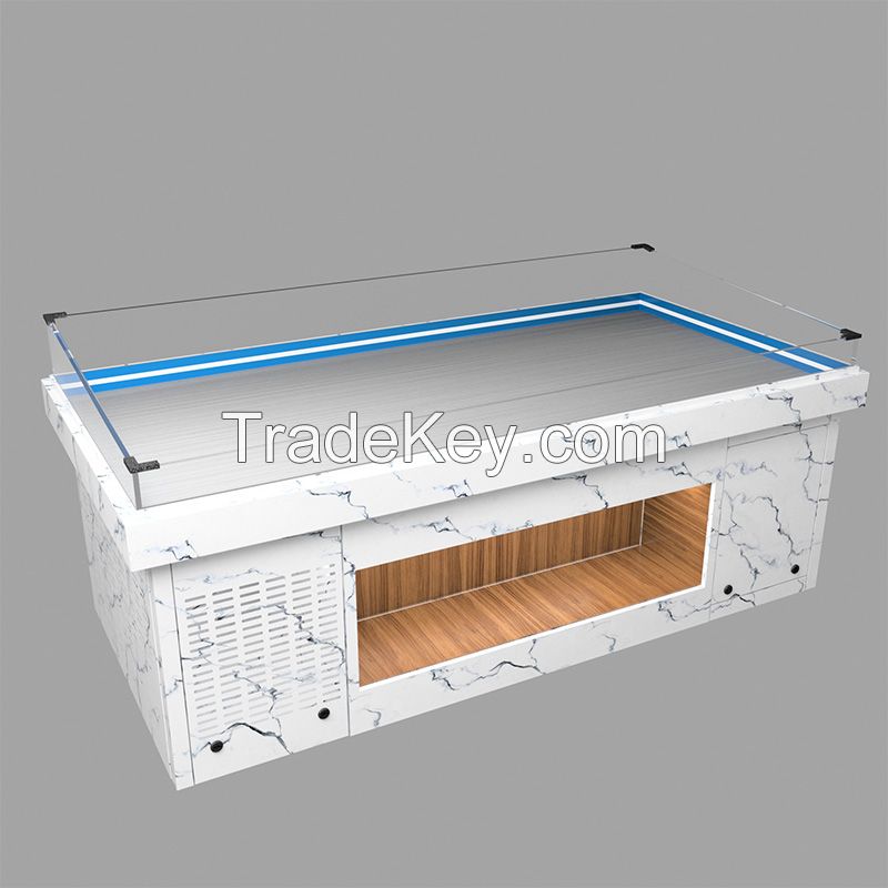 Commercial freezer Refrigerating workbench display cabinet freezer