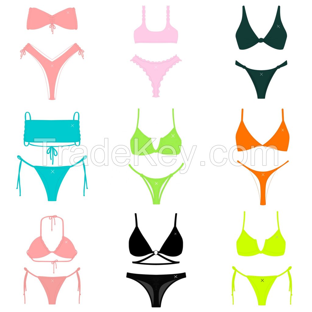 Custom Logo Sexy Swimsuit Women Swimwear Manufacturer