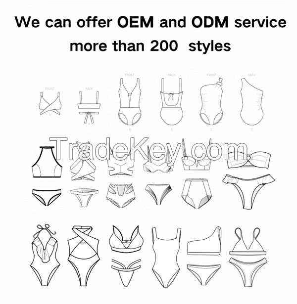 Custom Logo Sexy Swimsuit Women Swimwear Manufacturer