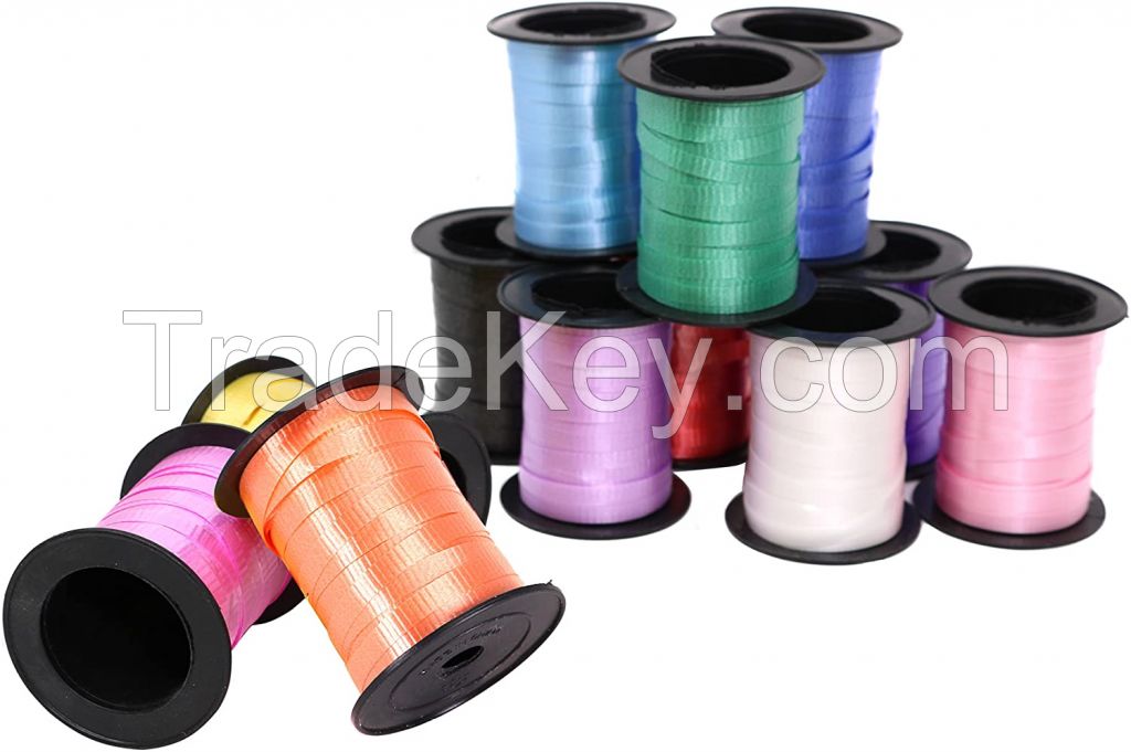 500 Yards Polypropylene Curling Ribbon Christmas Gift Balloon  Curly Roll