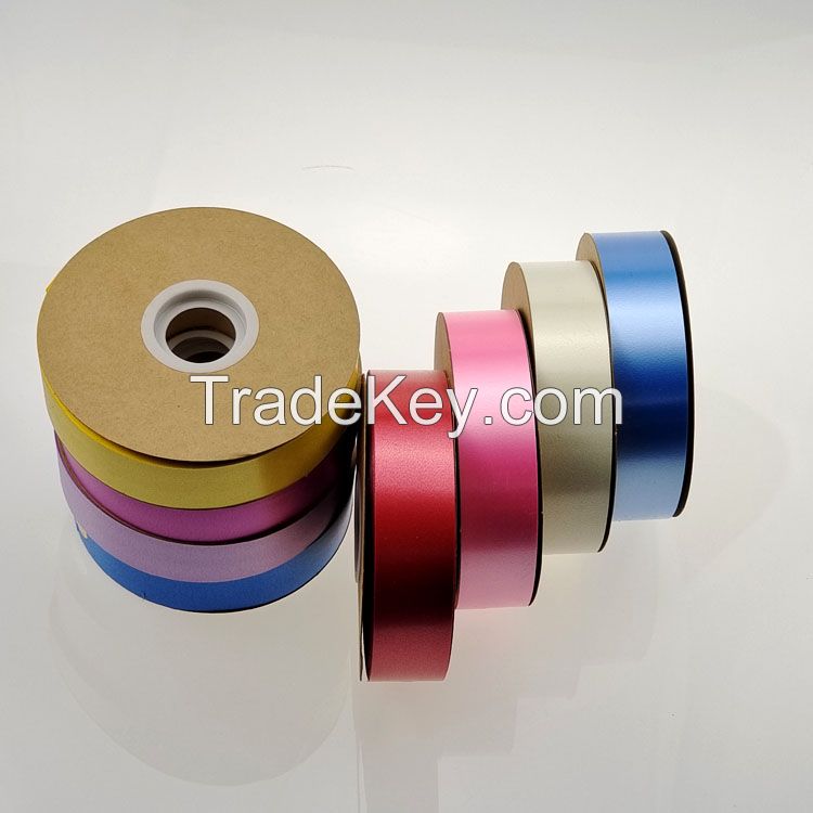 Ribbon 3cm 250 Yards Customized Plastic Ribbon Mother's Day Gift Wrapping Solid Ribbons