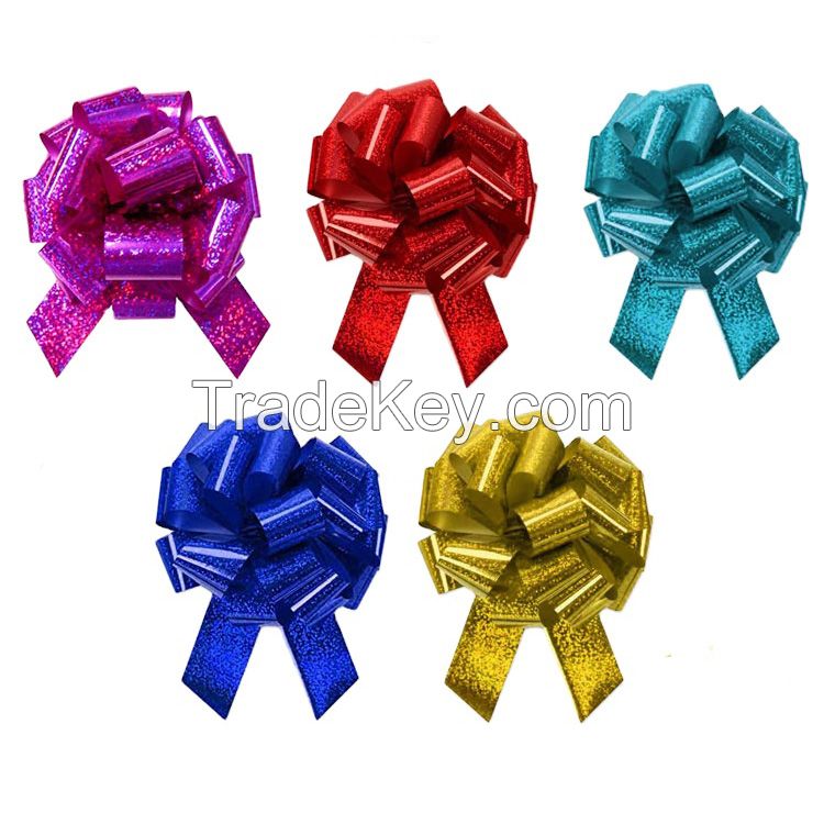 Various Sizes Variety Pack Gift Pull Bows For Christmas Birthday Easter Presents Holiday Decoration