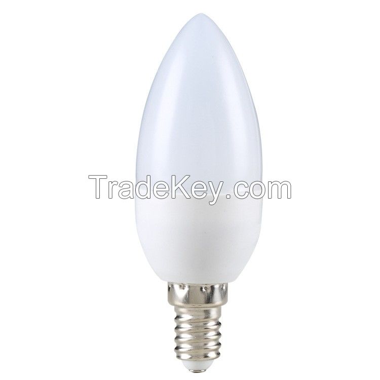 for Chandelier High Brightness C37 E14 E27 7W LED Candle Lamp/Light Bu