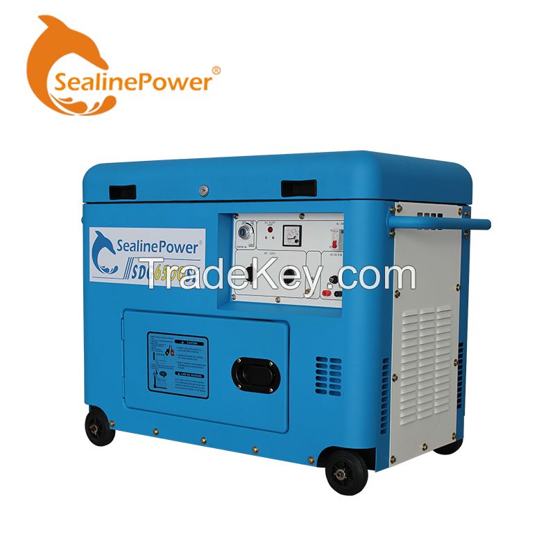 4.5kw diesel silent portable generator