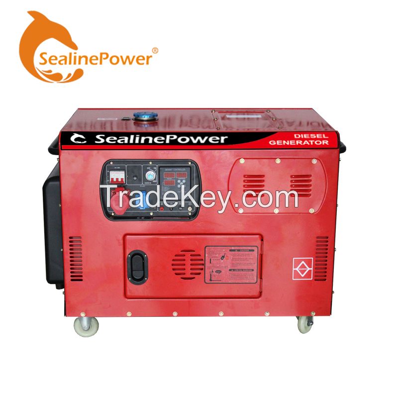 5.5kw diesel silent portable generator