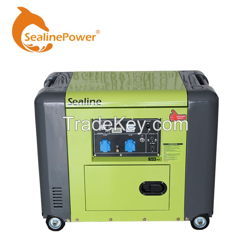 8kw diesel silent portable generator for cheap