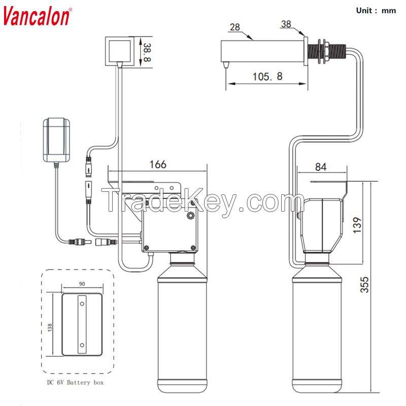 automatic sensor liquid soap dispenser