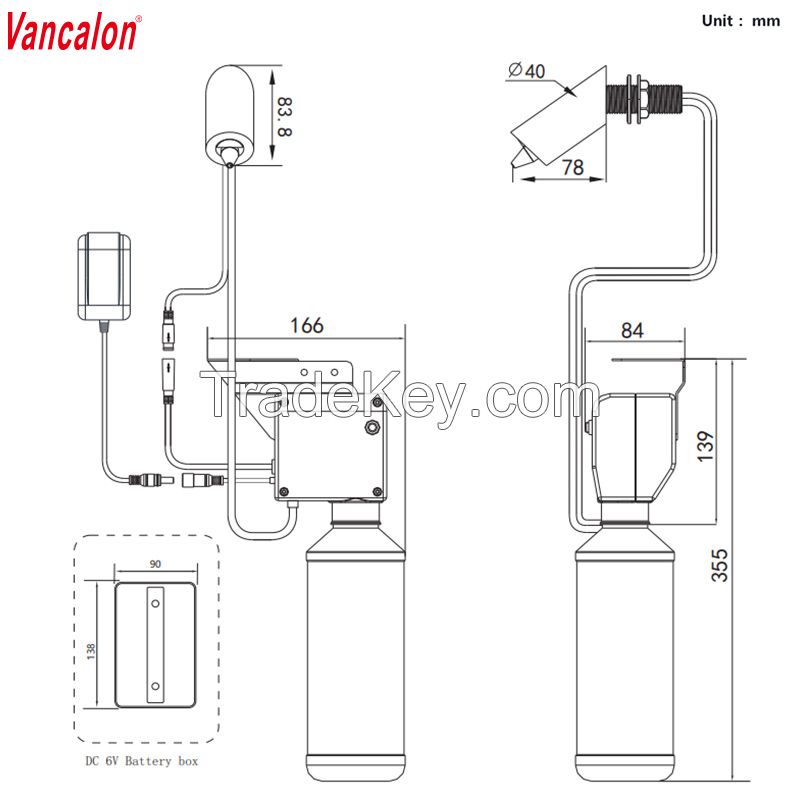 automatic sensor liquid soap dispenser