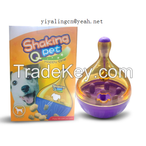 Wholesale Ebay Hot Sale Pet Supplies Tumbler Leaking Device For Dog's Bite Toy