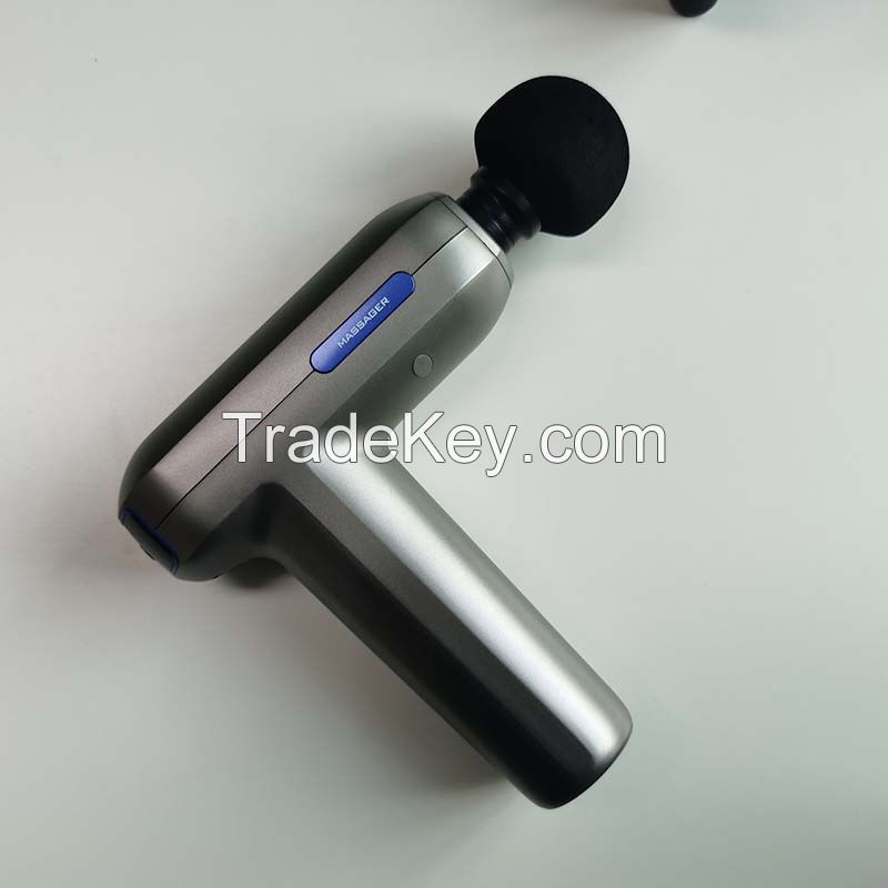 2022 Smart Deep Tissue Massage Gun Relax Muscle Sport Machine Electric Body Massager Vibration Massage Gun