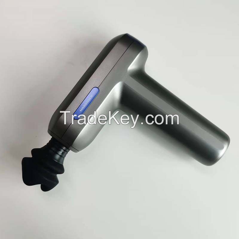 2022 Smart Deep Tissue Massage Gun Relax Muscle Sport Machine Electric Body Massager Vibration Massage Gun