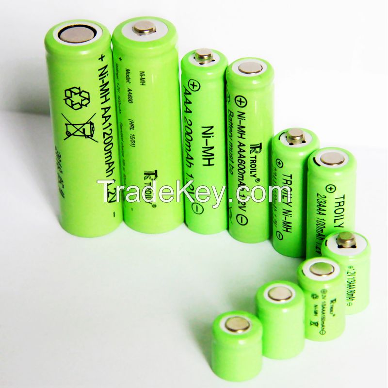 1.2v Ni-MH Rechargeable Battery AA AAA 600mah