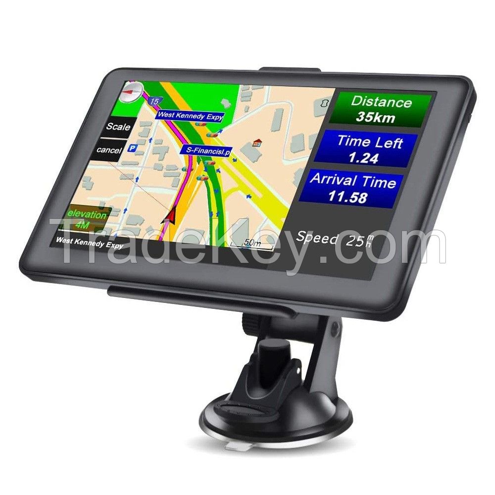 J702 256M / 8g portable 7-inch GPS navigator FM transmits optional Bluetooth avin reversing image