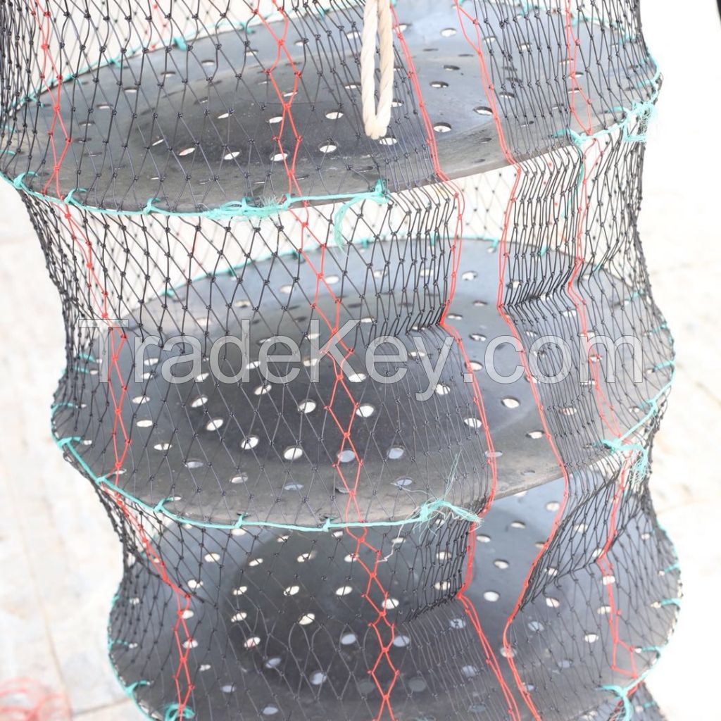 Aquaculture tools fish farming cages oyster scallop lantern net