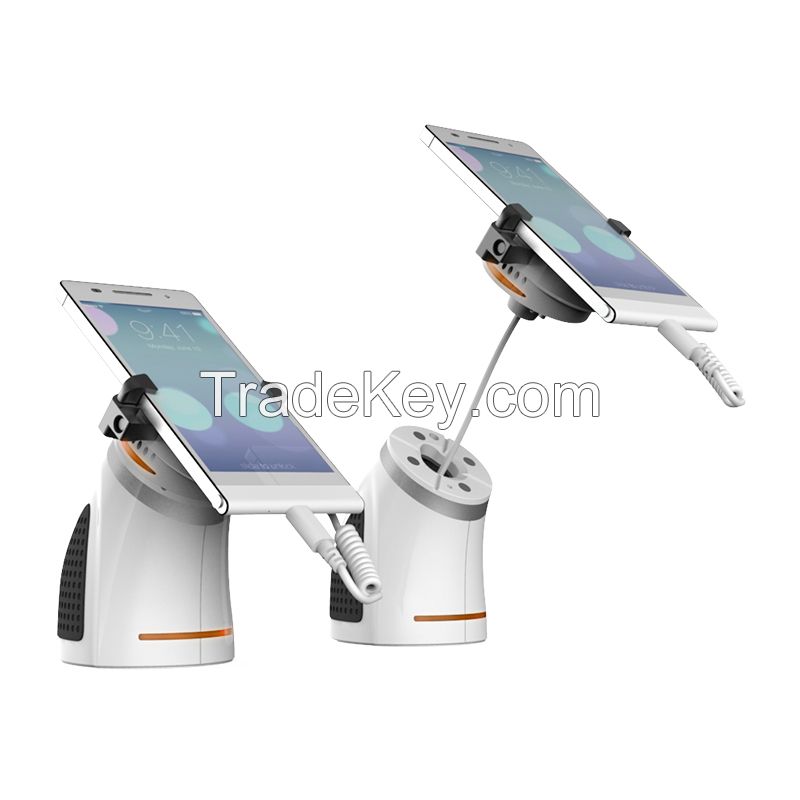 Hot Sale! Desktop Mobile Phone Display Alarm Holder with Charging