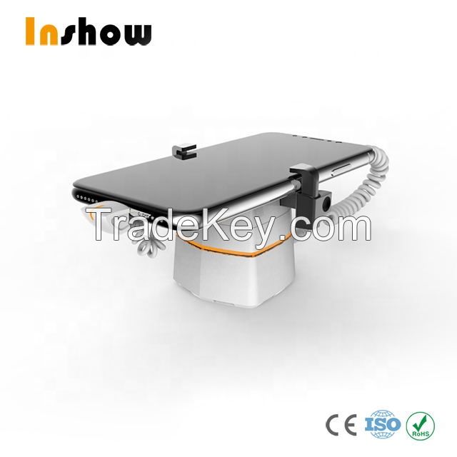 Retail security alarming anti-theft display holder stands for mobile phone