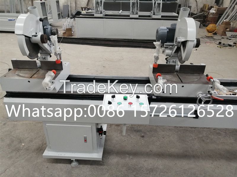 Double Head Precision Cutting Saw Machine For Pvc Win-door