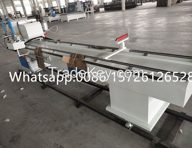 Double Head Cutting Saw For Upvc Window Door Making, Pvc Window Door Making Machine