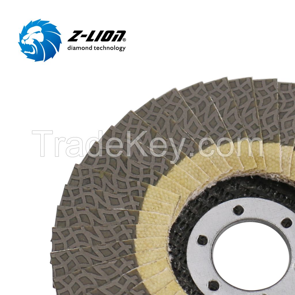 Z-LION Flexible Electroplated Diamond Flap Discs