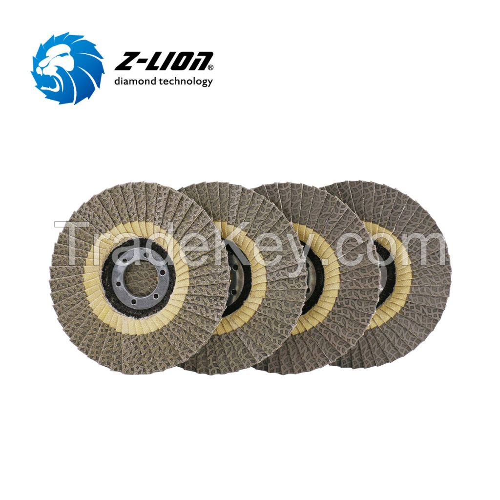 Z-LION Flexible Electroplated Diamond Flap Discs