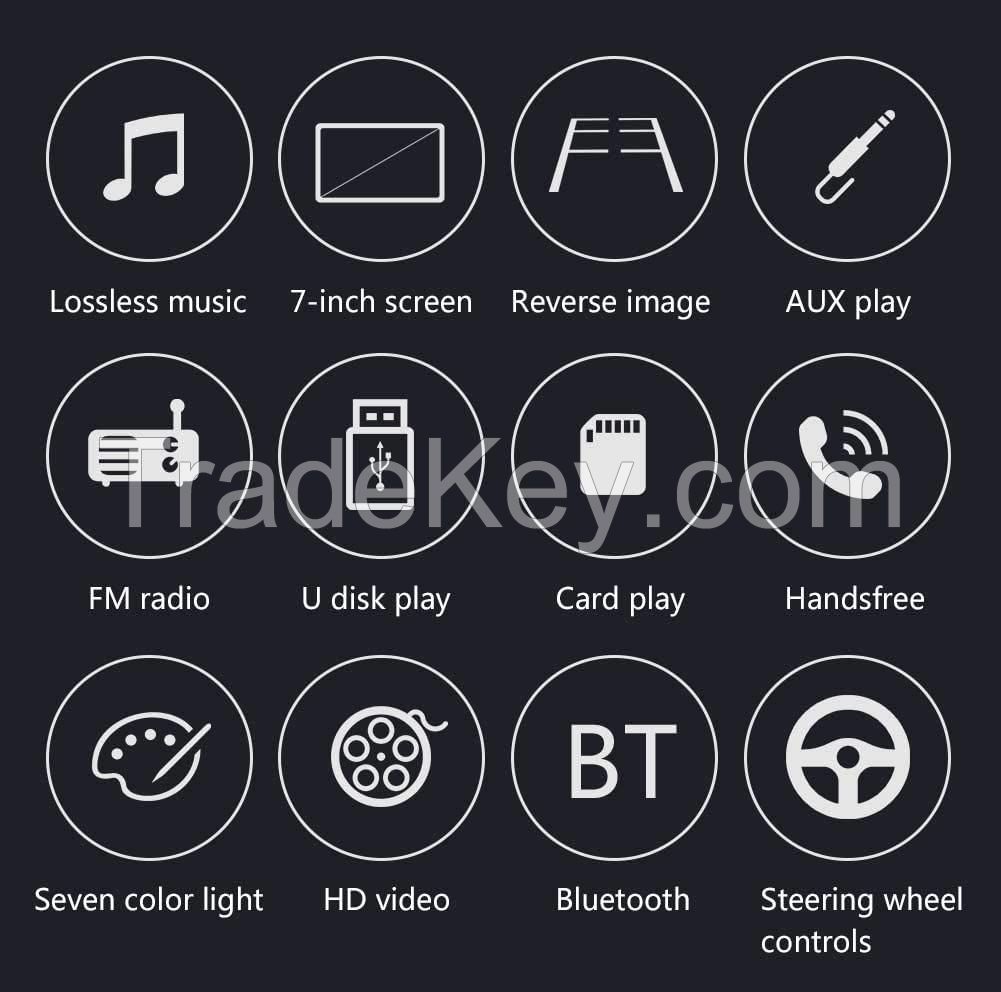 2din car MP5 player