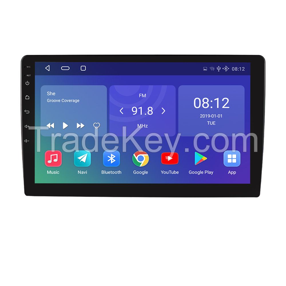 Car Radio 10.1&quot; Android GPS Navi MP5 Player 2DIN 2+32GB Stereo Carplay DVD Player