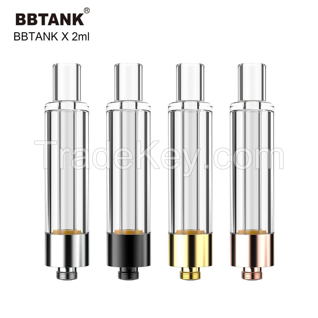 BBTANK All Glass CBD Delta 8 510 Vape Cartridge