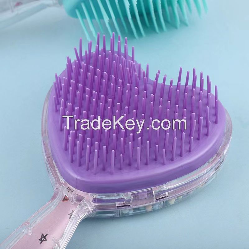 new design massage comb cute children Love comb