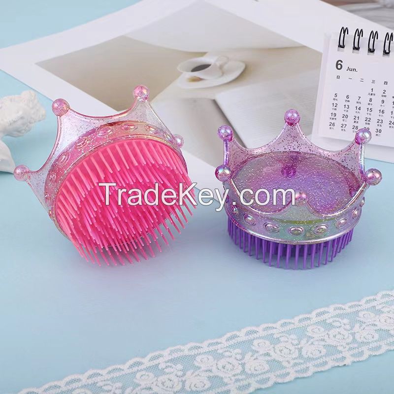 Children's Cartoon Comb Toothy Massage Comb Cute Crown Air Cushion Comb