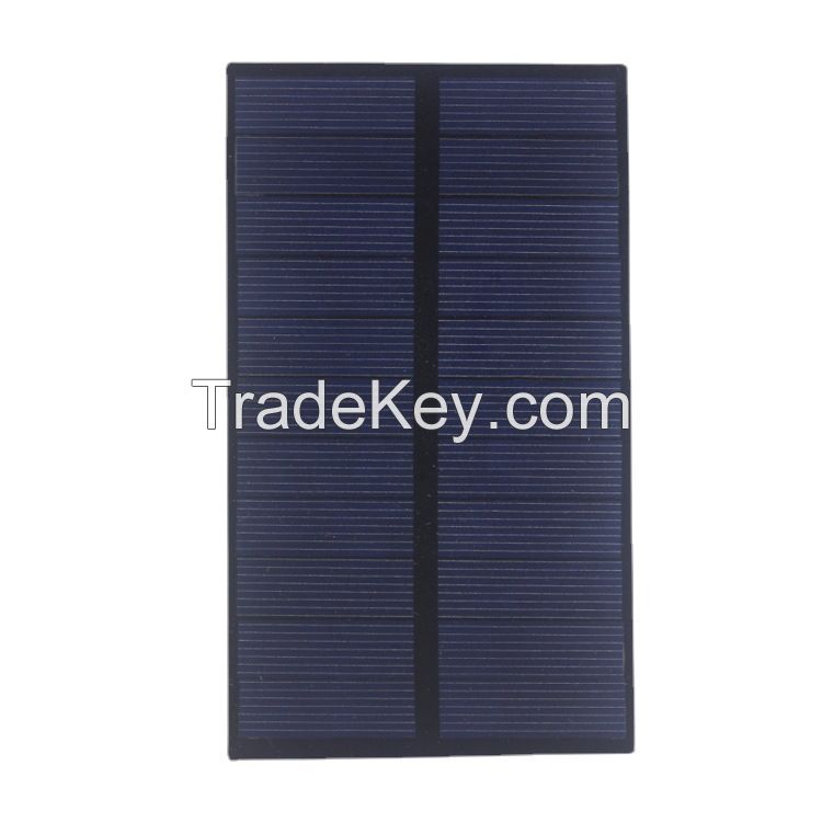 Solar panel single crystal polycrystalline small power generation panel 5vpet frosted laminate for solar charging treasure