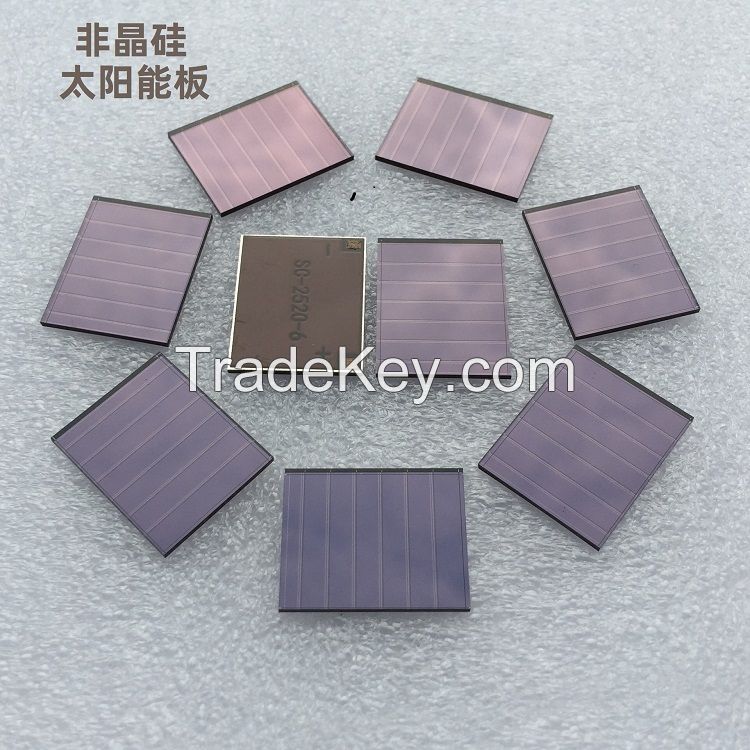 Customized amorphous silicon solar panel indoor low light power generation panel