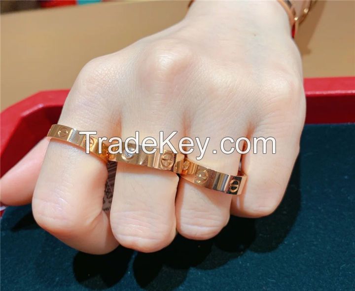 luxury designer Jewelry Gold Bracelet Rings Earrings CT logo