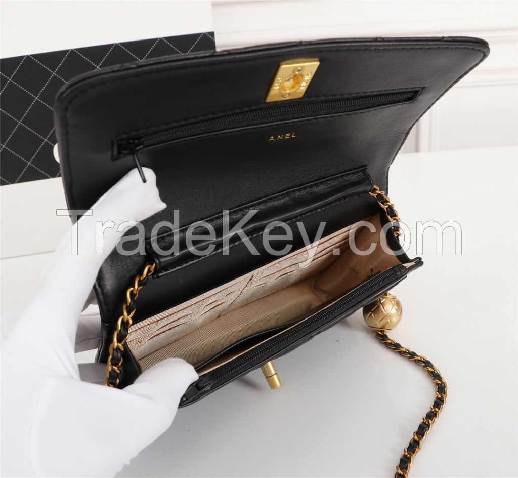 luxury brand bag CC designer handbag genuine leather 2.55