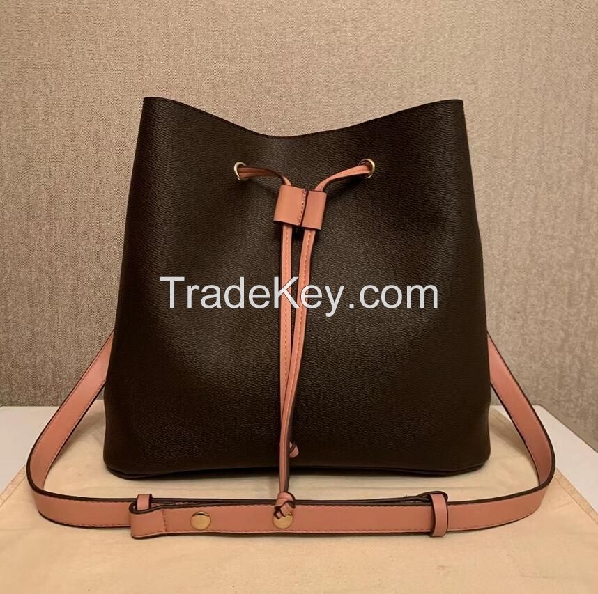 luxury brand handbag designer neonoe monogram canvas neo noe bucket bag
