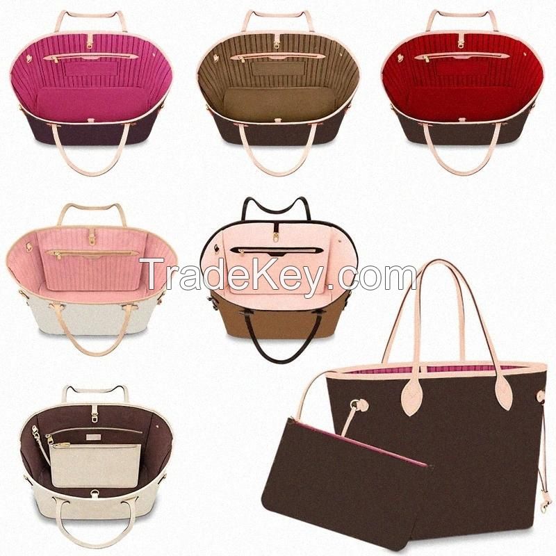 luxury brand handbag designer neverfull monogram canvas bag