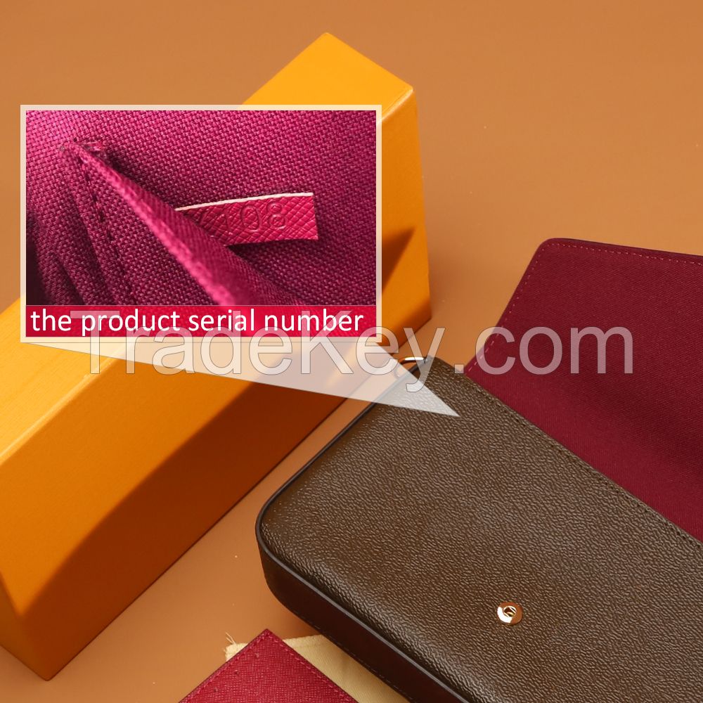 luxury brand bag designer shoulder bag felicie pochette monogram canvas wallet on chain
