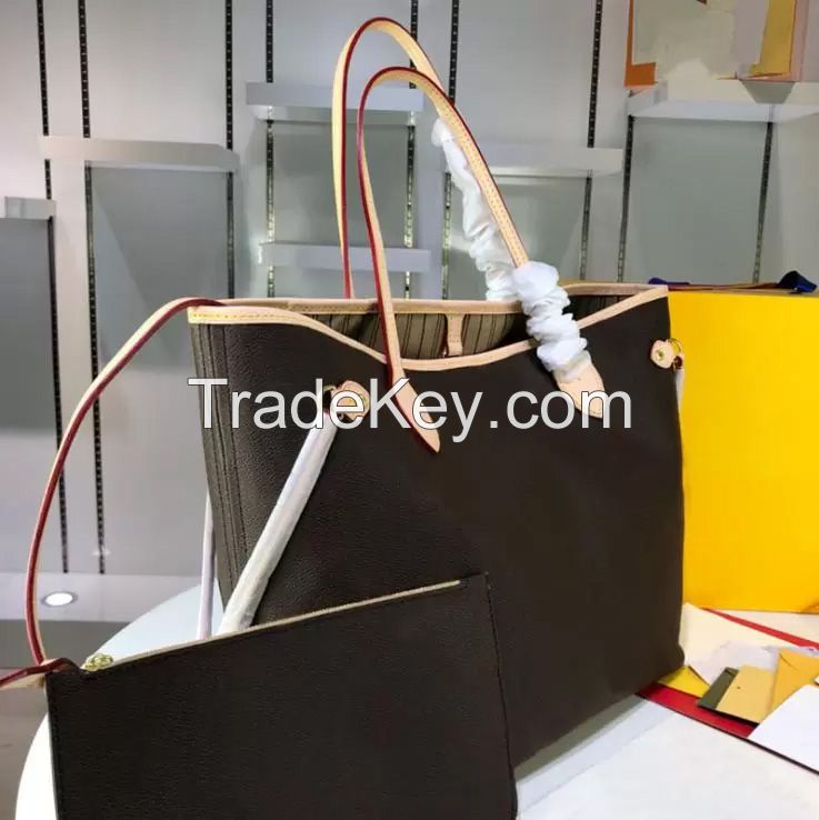 luxury brand handbag designer neverfull monogram canvas bag