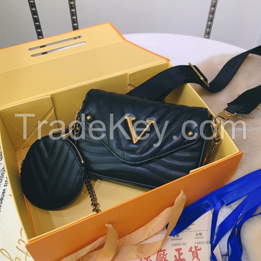 luxury Brand bag designer handbag NEW WAVE MULTI-POCHETTE shoulder bag