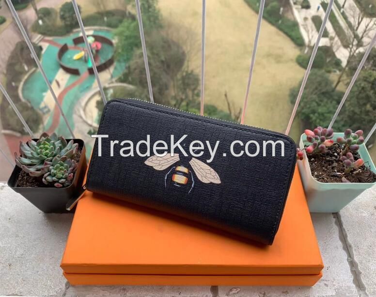 luxury brand designer wallet GG logo Long wallet check holder