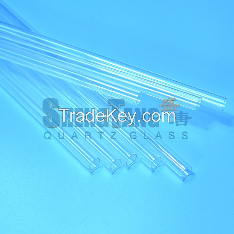 High Light Transmission Quartz Tube